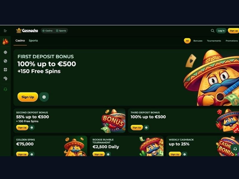 Cotygodniowy cashback Casinacho Nacho Casino — jak obliczać i kiedy się opłaca